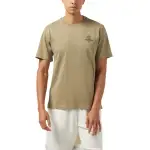 Converse T Shirts Men's Khaki Crew Neck Moderate Straight Fit