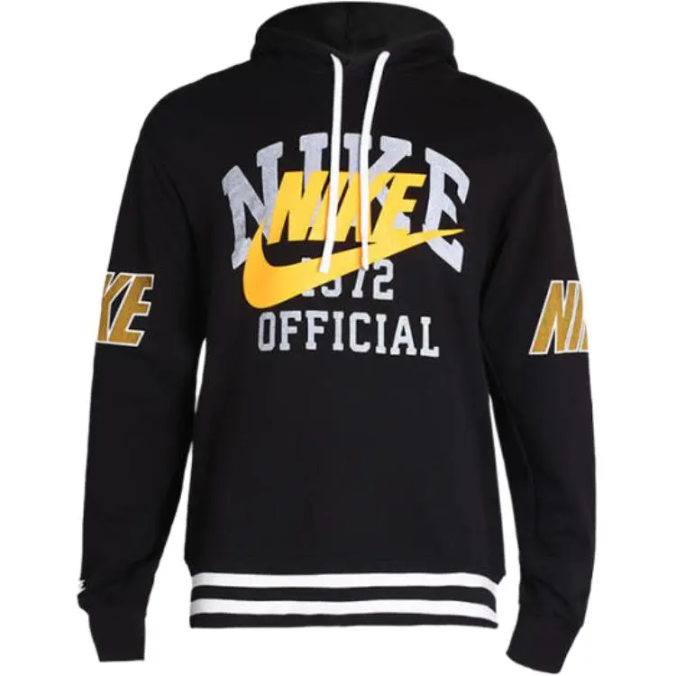 Nike logo-print hoodie