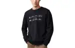 ANTA Variety Training Collection Sweatshirts Men's Black Crew Neck Thickened Regular