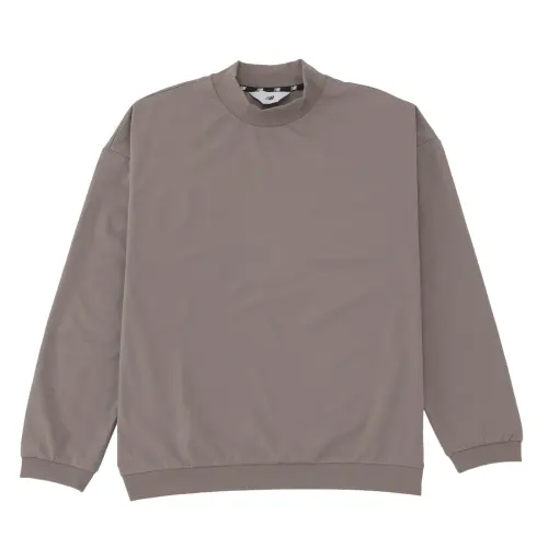 New Balance Sweatshirts Men's Khaki Crew Neck Moderate