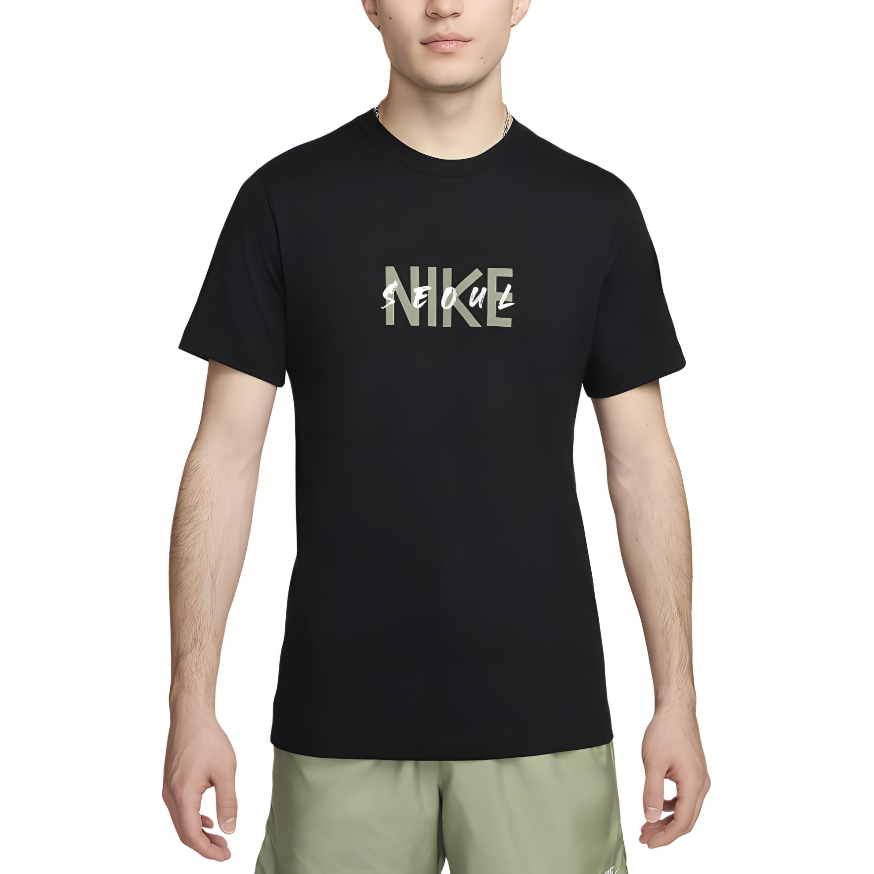 Nike Sportswear City T Shirt Men's Black