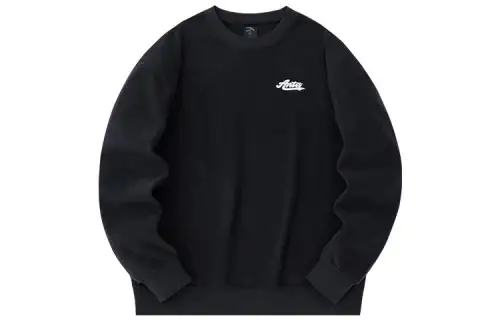 Anta Life Collection Sweatshirt Unisex Basic Black