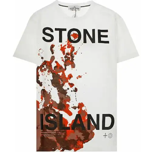 STONE ISLAND T Shirt Men's White
