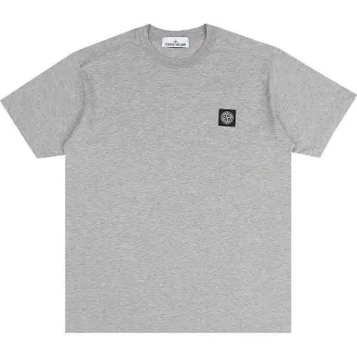 STONE ISLAND Logo Patch Crewneck T-Shirt