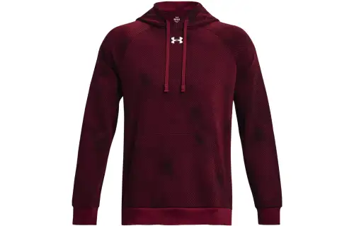 Under Armour Rival Fleece Sweatshirts Men's Red Hooded Moderate Other