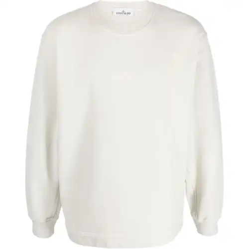 STONE ISLAND Brushed Cotton Sweatshirt