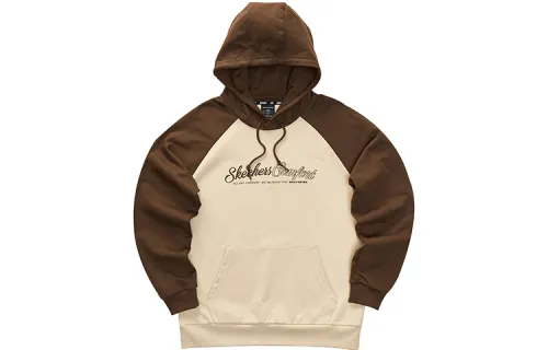 Skechers Colorful Sweatshirts Unisex Chicory Coffee Brown Hooded Moderate Other
