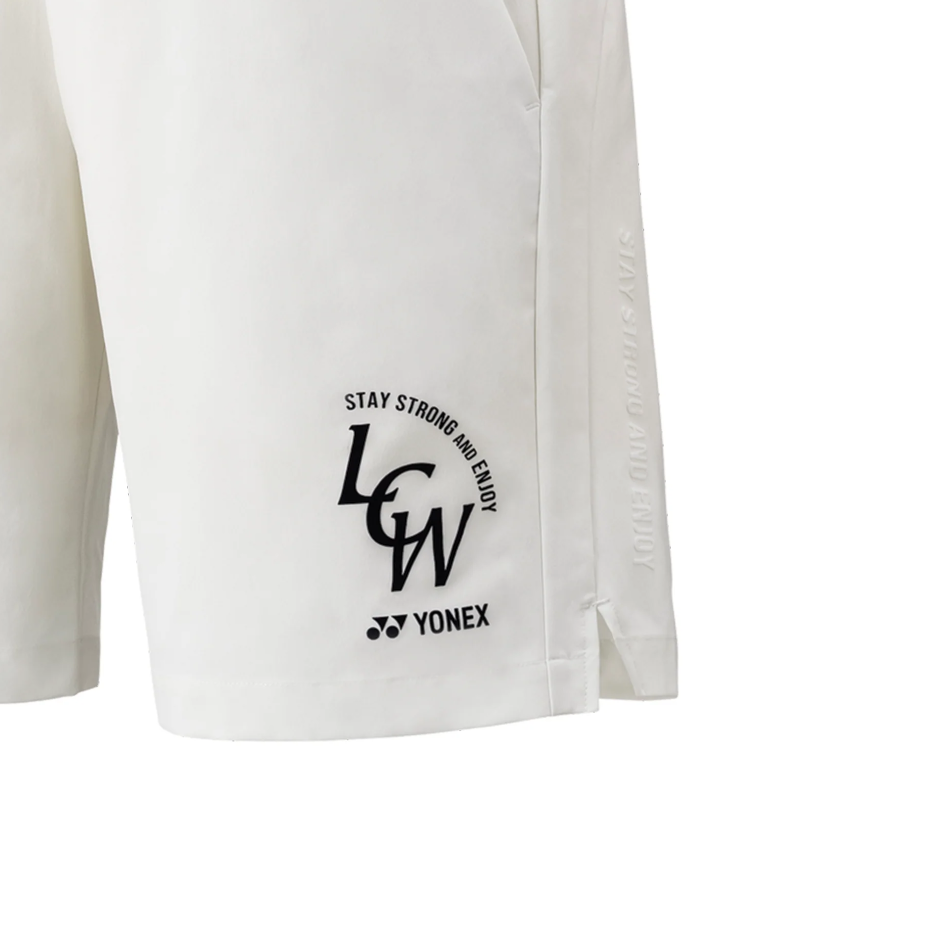YONEX Li Zongwei Collection Sports Shorts Unisex White