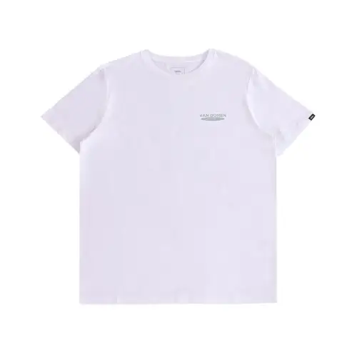 Vans T Shirts Men's White Crew Neck Moderate