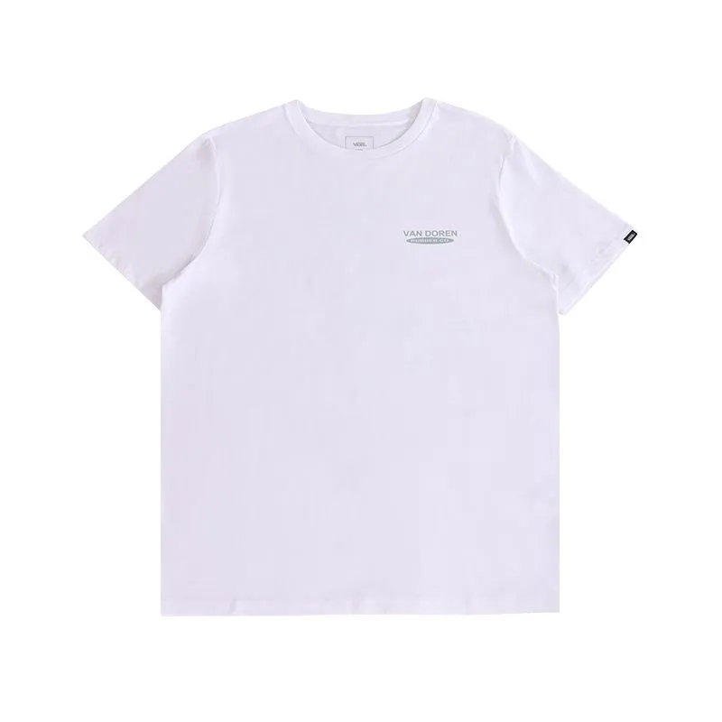 Vans T-Shirts Men's White Crew Neck Moderate