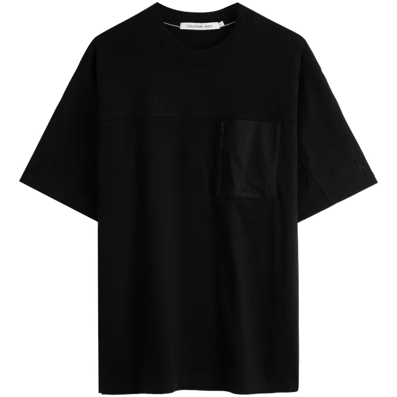 Calvin Klein T-Shirts Men's Crew Neck Moderate Straight Fit