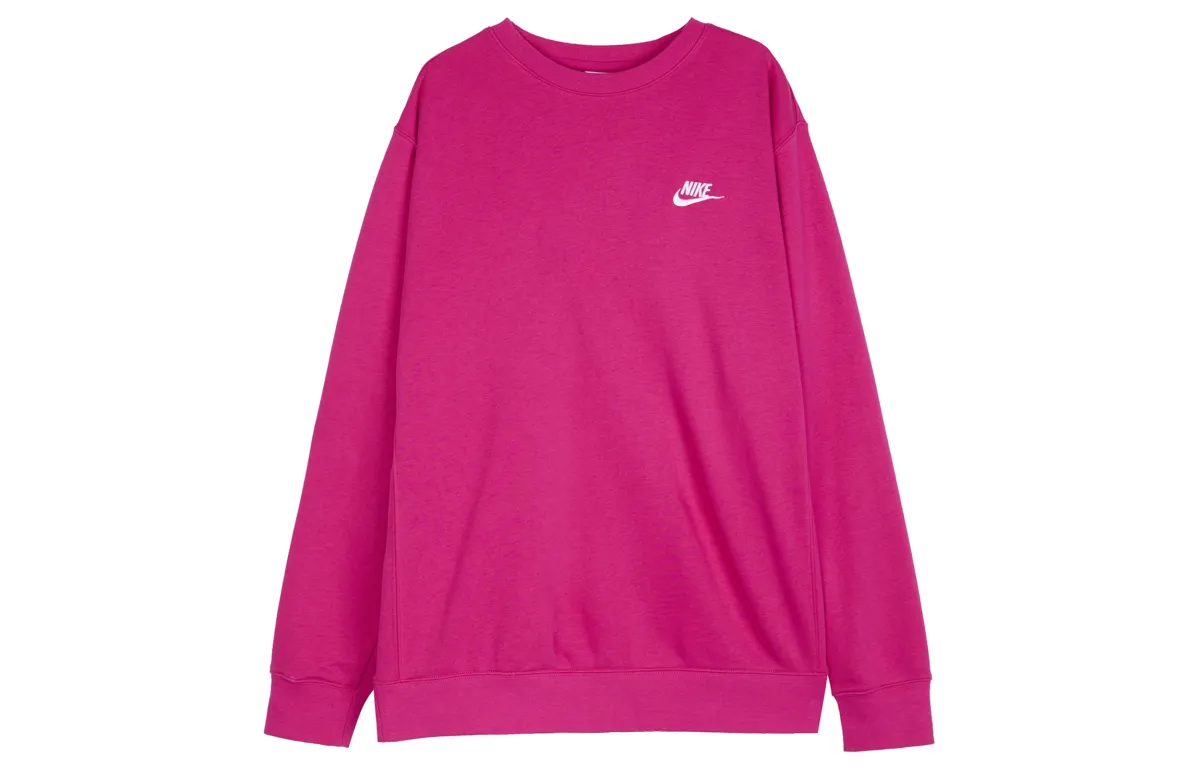 Nike Sweatshirt Men's Raspberry Red/White