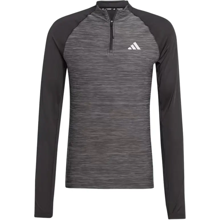 Adidas Gym+AEROREADY Training 3 Stripes T Shirt Men's Black