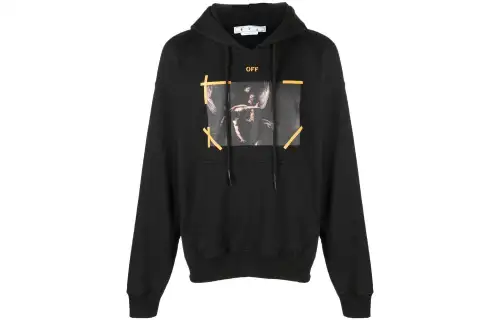 OFF WHITE Arrow Caravaggio Mercy Skate Hoodie