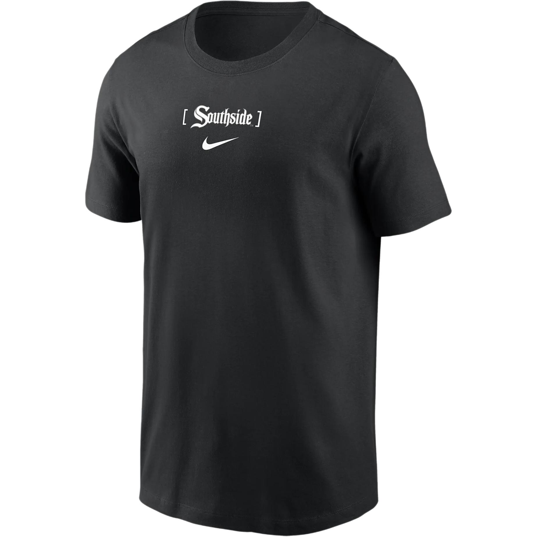 Nike MLB, comfortable black short sleeve T-shirt, with your logo imprint, print