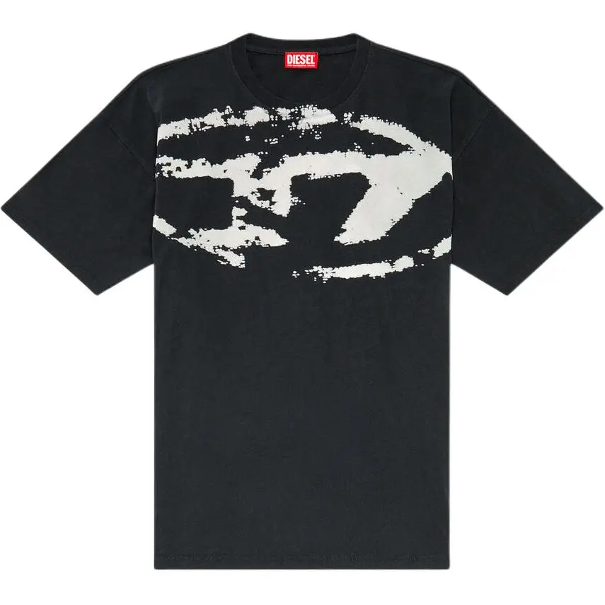 DIESEL T Boxt Logo Printed Crewneck T Shirt