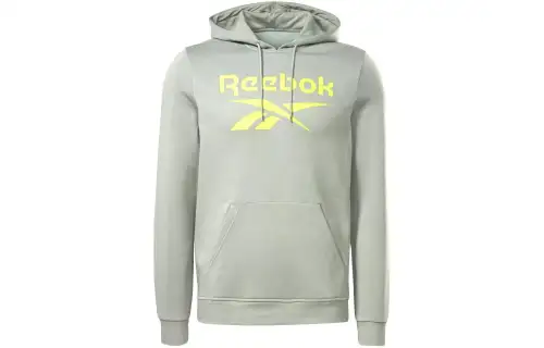 Reebok Sweatshirts Men's Gray Hooded Moderate Regular
