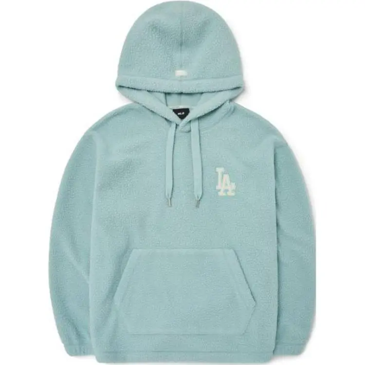 MLB Sweatshirts Unisex Blue Hooded (Non-detachable) Moderate