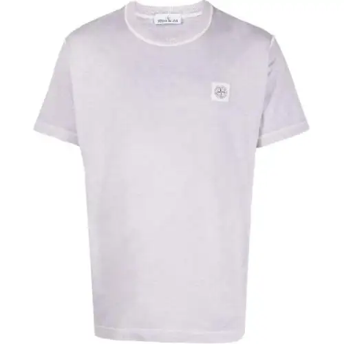 STONE ISLAND T Shirt Men's Purple