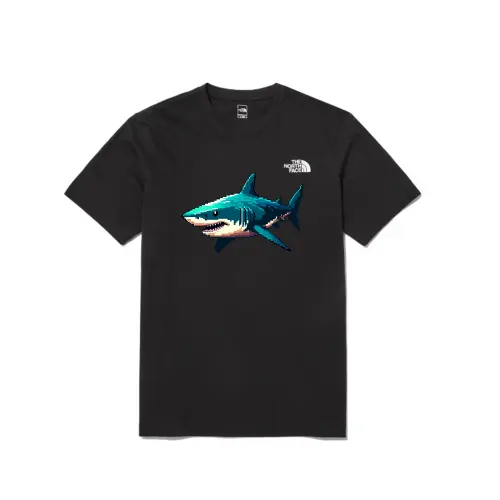 THE NORTH FACE SharkShock T Shirt Unisex Black