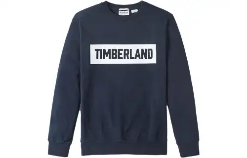 Timberland Sweatshirts Men's Dark Sapphire Crew Neck Moderate Other