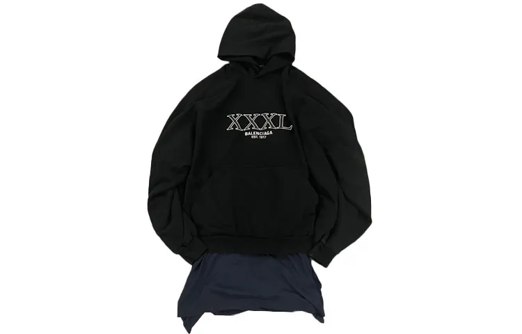 Balenciaga FW22 Sweatshirt Unisex Black