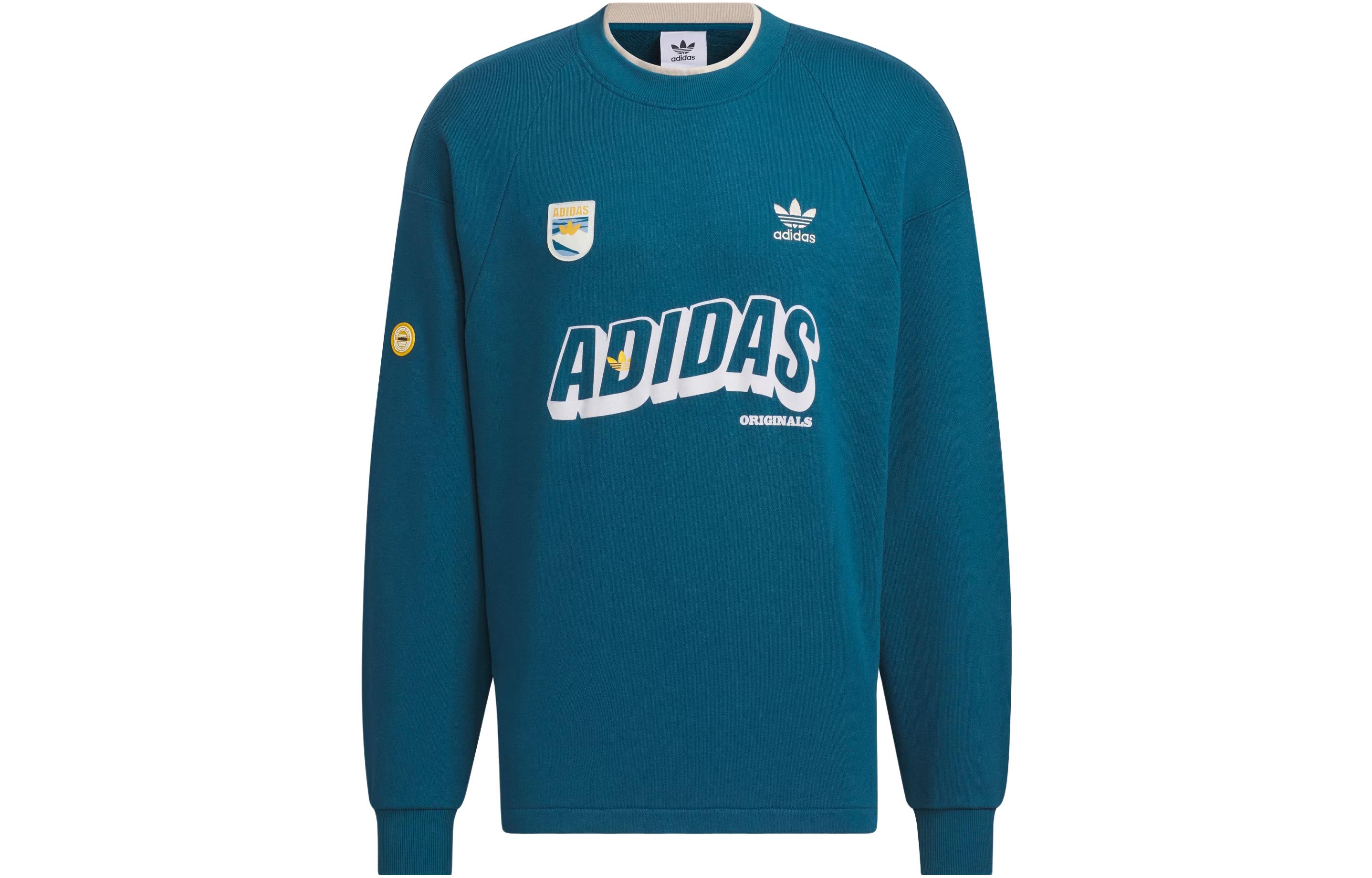 Мужской свитшот adidas originals Sportswear Sweatshirt (зеленый)