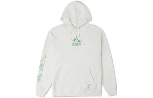 Converse Sweatshirts Men's White Hooded Moderate Regular