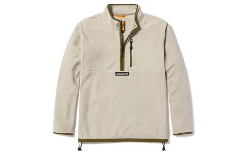Timberland Sweatshirts Unisex Sand Stand Collar Moderate Regular