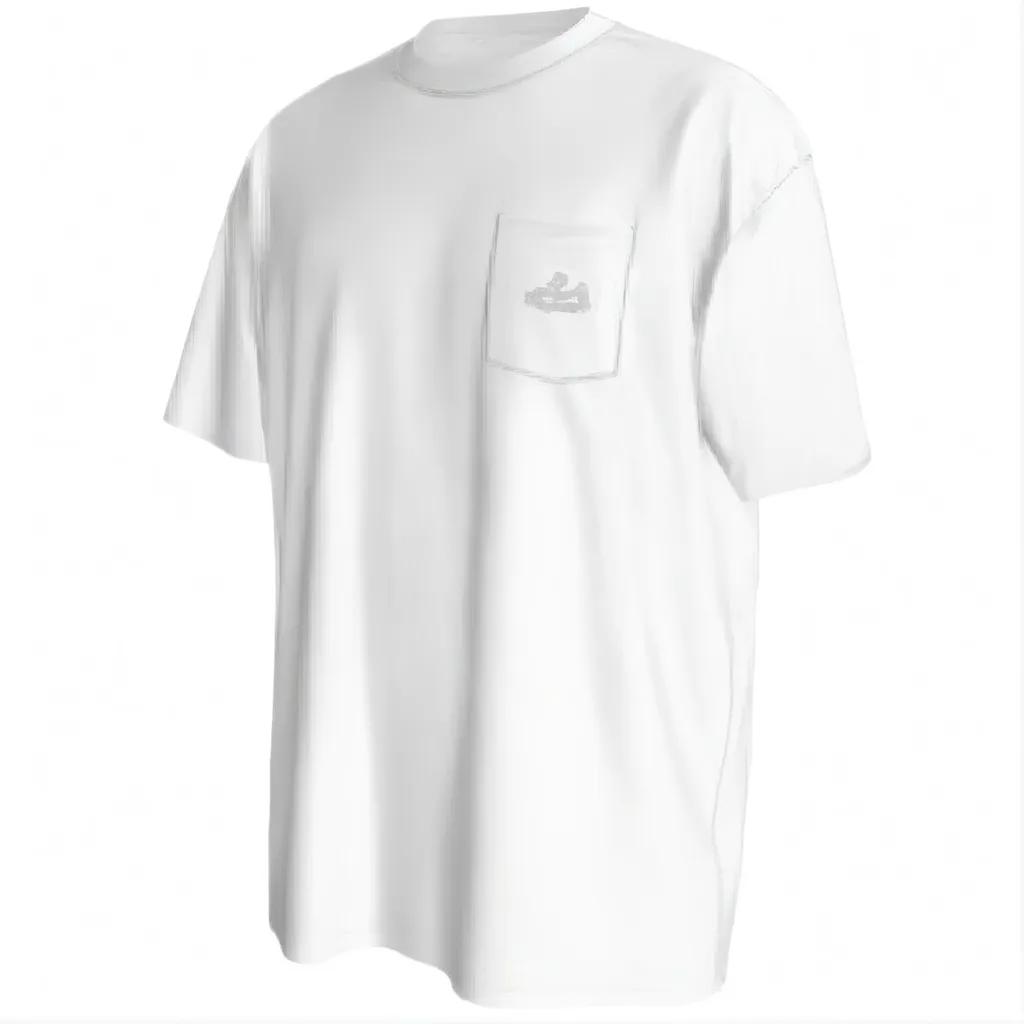 Nike T-Shirts Men's White Crew Neck Moderate