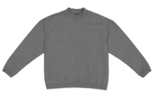 New Balance Sweatshirts Men's Gray Half Turtleneck Moderate