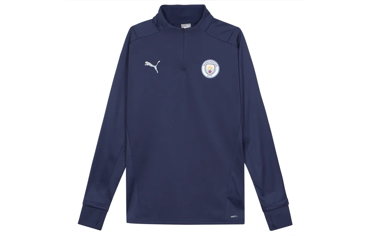 PUMA Manchester City Sweatshirts Men's Blue Moderate