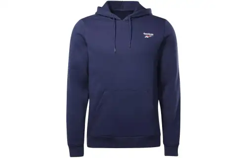 Reebok RI LEFT CHEST LOGO HOOD Sweatshirt Men's Marine Blue