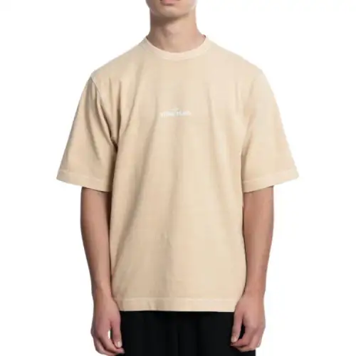 STONE ISLAND T Shirt Men's Yellow