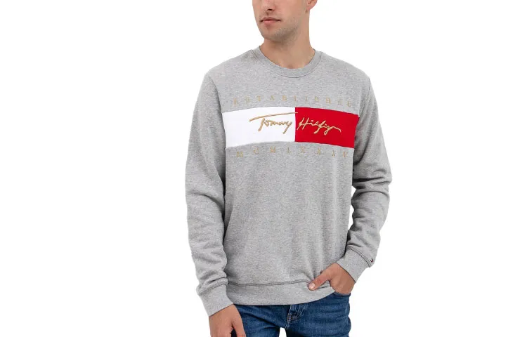 Tommy Hilfiger Sweatshirt Men's Light Gray