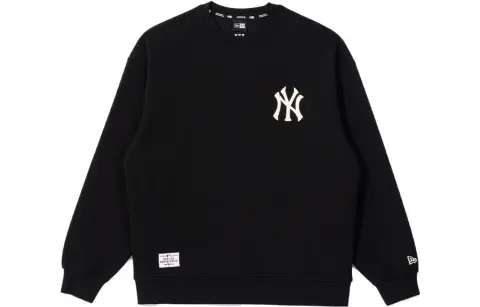 New Era x MLB Collaboration, New York Yankees, American Versatile Fleece-Lined Casual Crew Neck Pullover Long-Sleeved