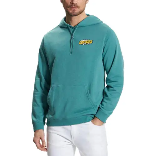 Converse Sweatshirt Men's Seaweed Sea Blue