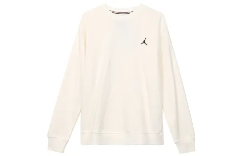 Jordan MJ FLC CREW GCEL Sweatshirts Men's White Crew Neck Moderate Regular