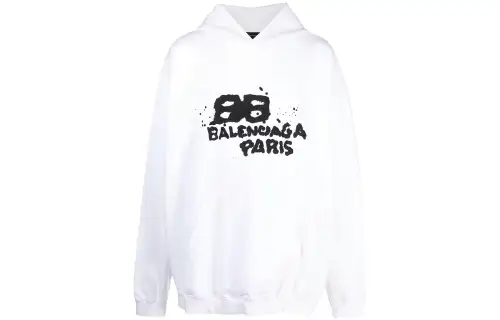 logo-print pullover hoodie