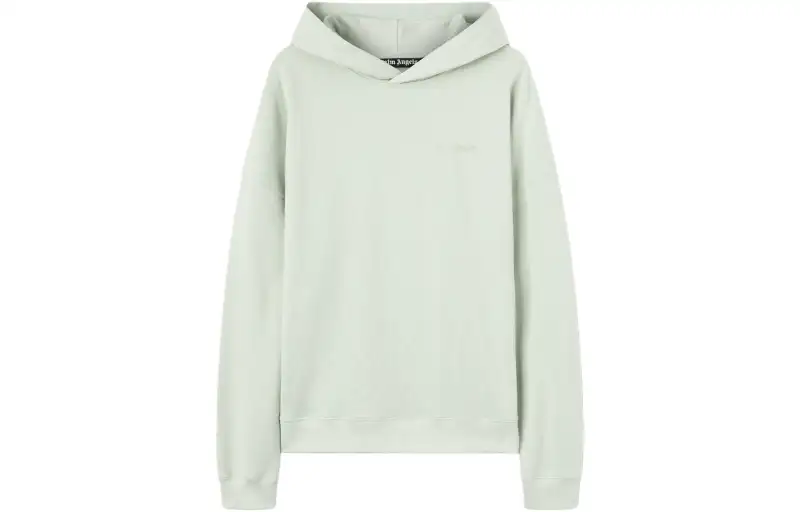 PALM ANGELS Logo-embroidered Jersey Hoodie