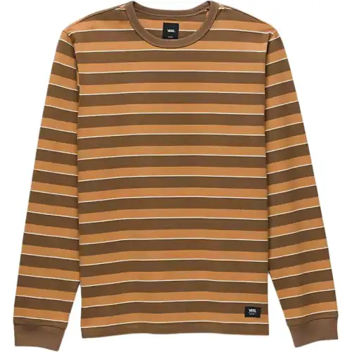 Vans Awbrey T Shirt Men's Dark Umber/Brown Candy