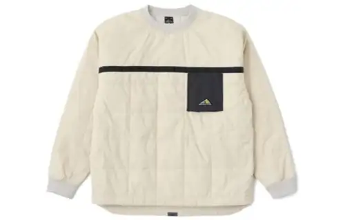 New Balance Sweatshirts Men's White Crew Neck Moderate Regular