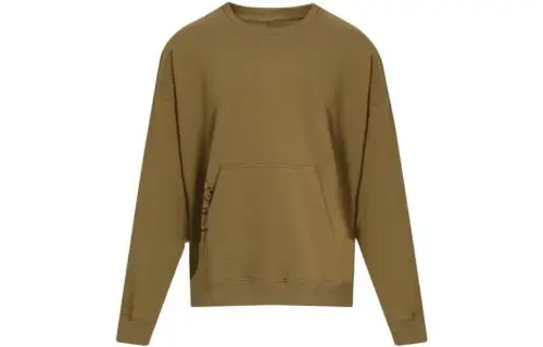 Vans Sweatshirts Men's Brown Crew Neck Moderate Regular