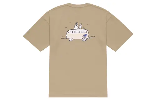 New Balance x PK SHEJISHILIANMINGKUAN T Shirt Unisex Khaki