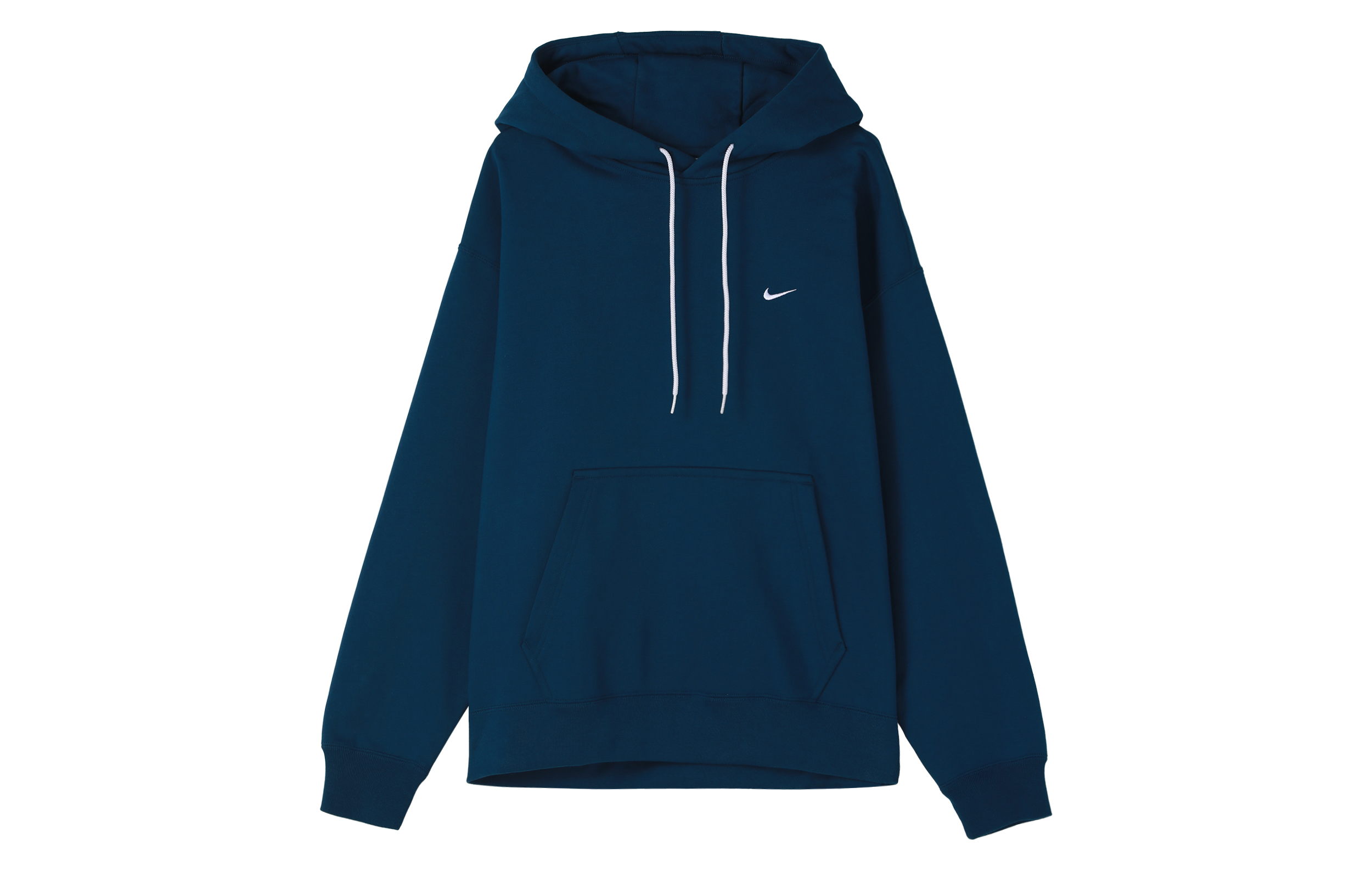 Nike Синий лонгслив с капюшоном подходит для мужчин и женщин