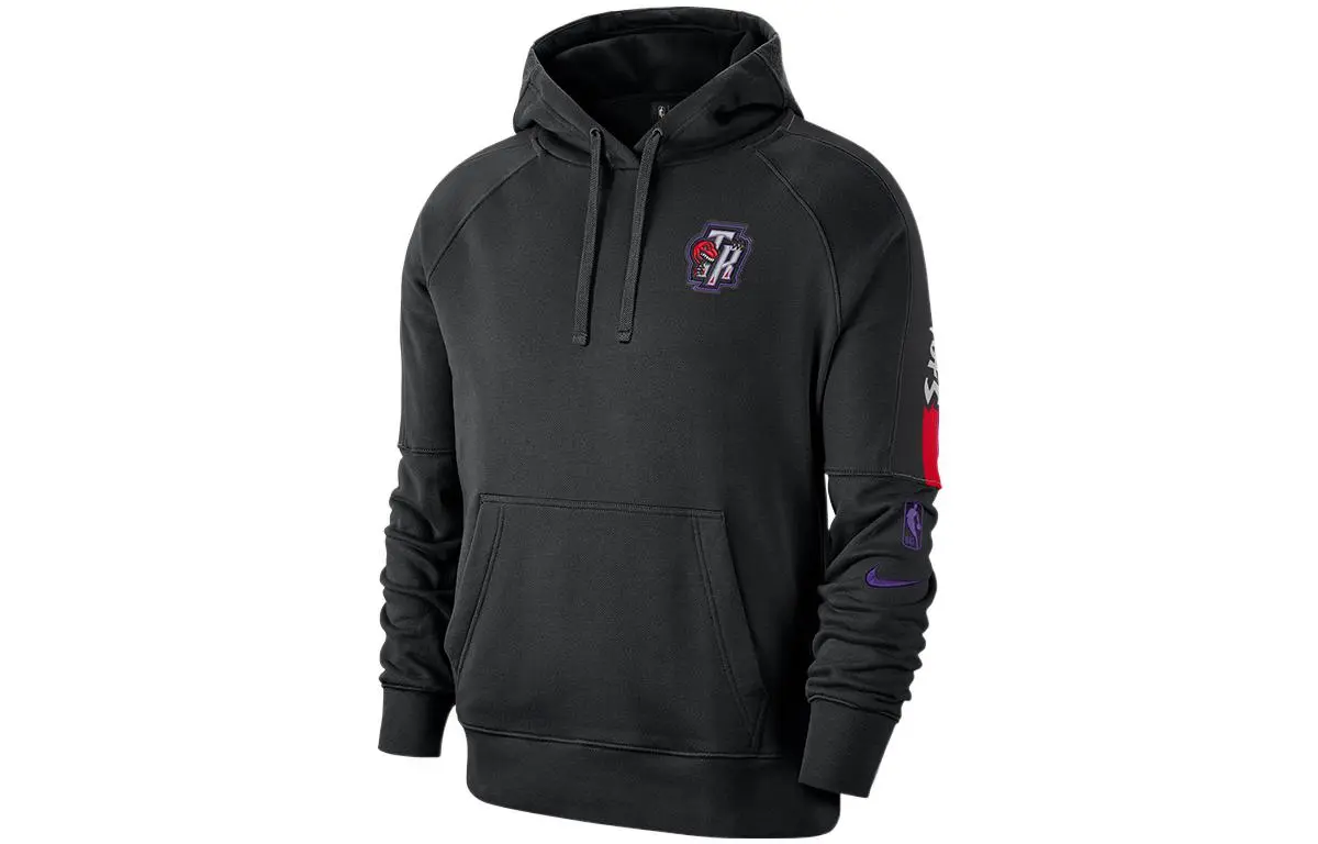 Nike Sweatshirts Men's Black Hooded Moderate Other
