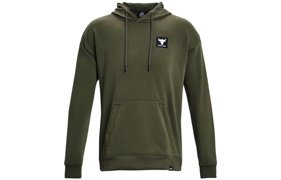 Under Armour Johnson Sweatshirts Men's Green Hooded Moderate Regular
