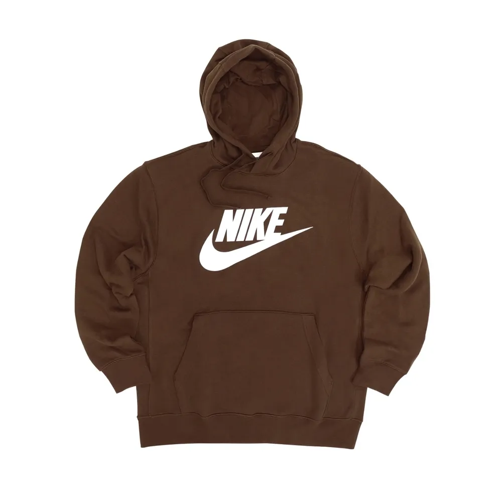 Nike Sweatshirts Men's Brown Hooded Moderate Regular