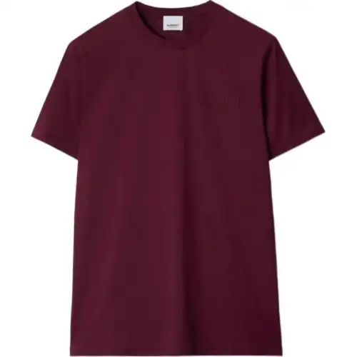 Burberry SS24 T Shirt Men's Black Grape