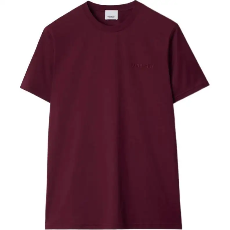 Burberry SS24 T Shirt Men's Black Grape